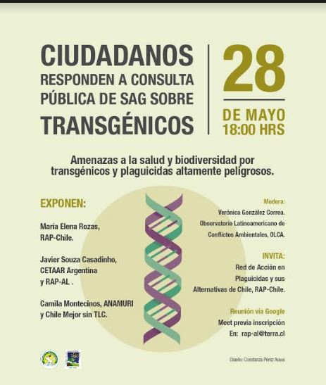 Sobre Consulta Pública del SAG, respuesta colectiva de ciudadanes